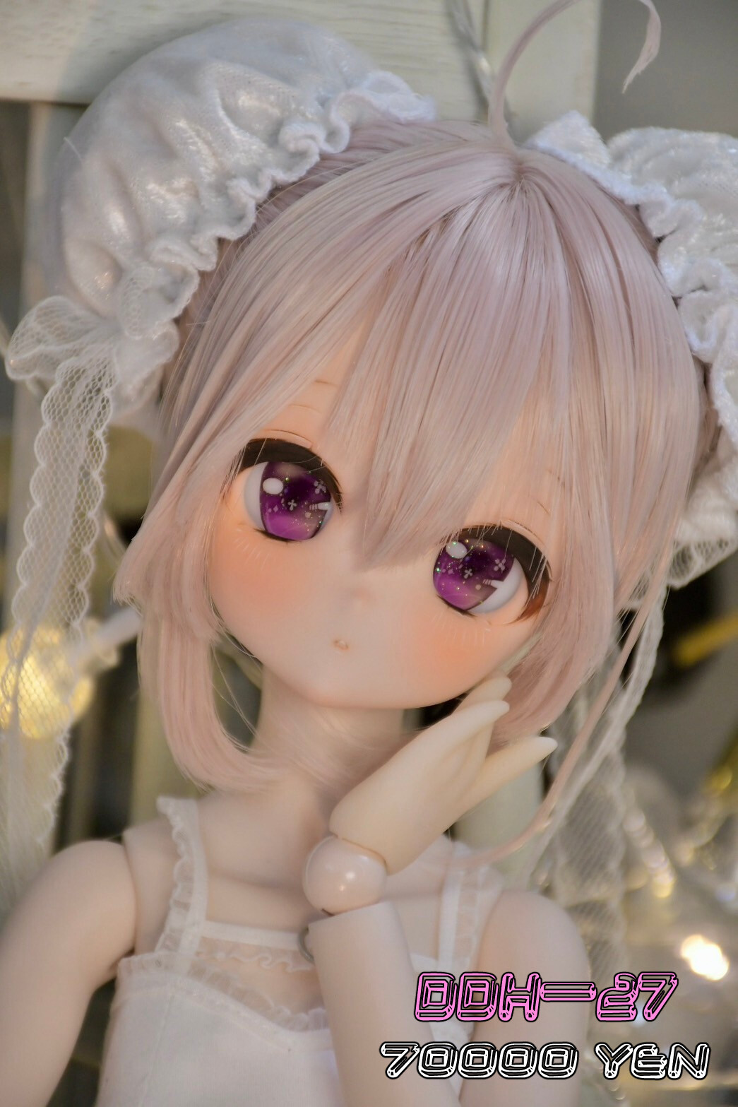 アイシードールカスタム‪‪❤︎‬シルバーブロンド‪‪❤︎‬ アイシードール カスタムドール