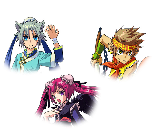 西遊記キャラクター なごみバージョン ふにゃもらけ運営日記 ふにゃ道