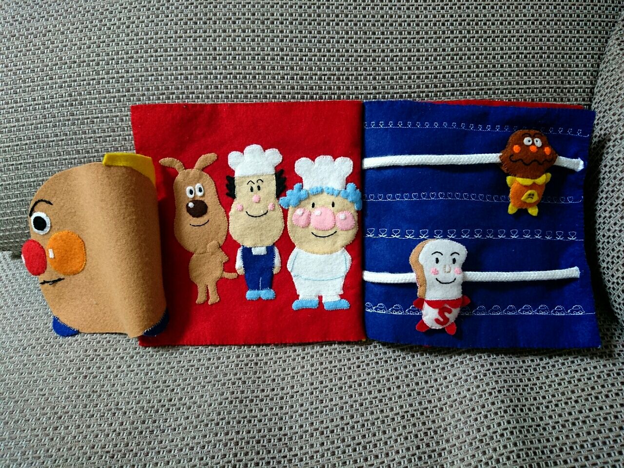 アンパンマンの布絵本 フーニョのハンドメイドブログ アンパンマンの布絵本 フーニョのハンドメイドブログ