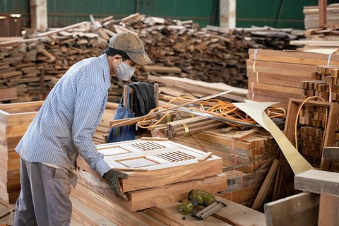Quy trình sơ chế gỗ tự nhiên