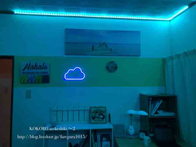 次男 片付け後 エモい部屋目指してます Kokoroの景色 2