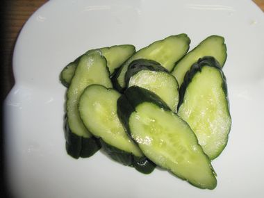 塩麹でぬか漬