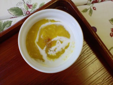 カボチャのポタージュ重ね煮