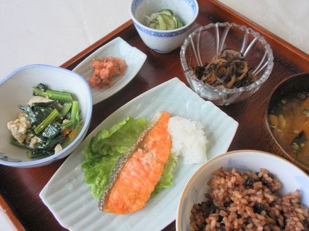 鮭の塩焼き5月31日