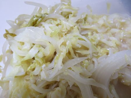 キャベツのサワー煮