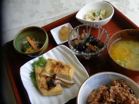 1月20日黒豆の五目煮ランチ