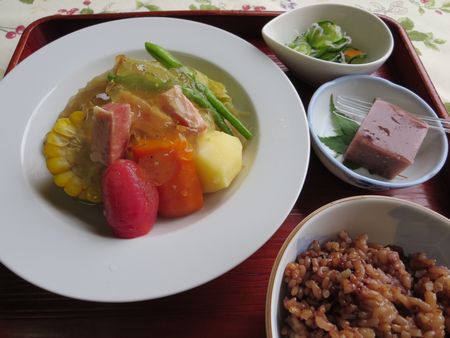 夏野菜のポトフ