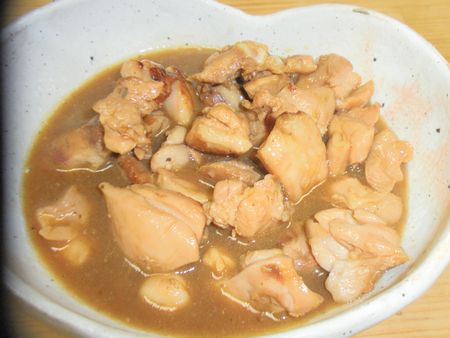 塩こうじで鶏煮