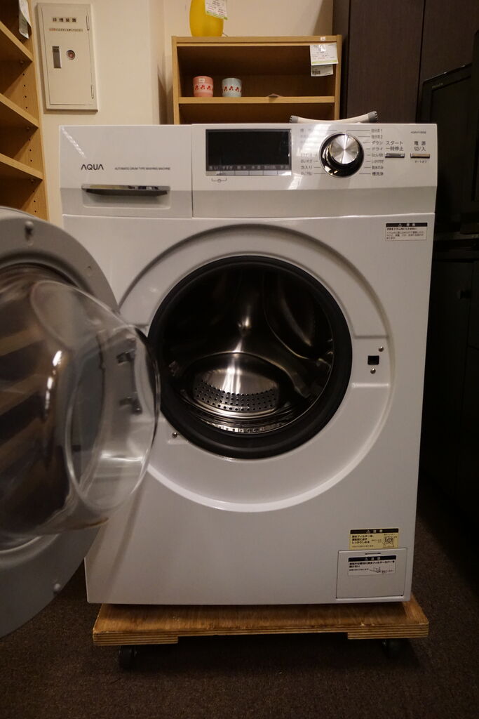 豪華 AQW-FV800E(W)ドラム式洗濯機 (ちわさん専用)AQUA - 洗濯機 豪華 AQW-FV800E(W)ドラム式洗濯機 (ちわさん専用)AQUA - 洗濯機