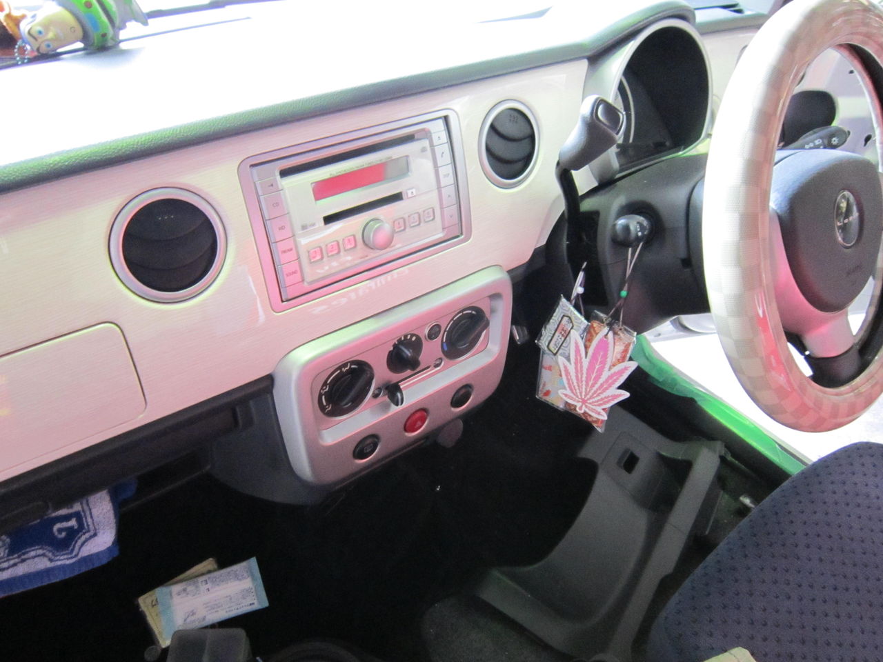 ラパン車上荒らしの修理 古林電商社の作業日誌