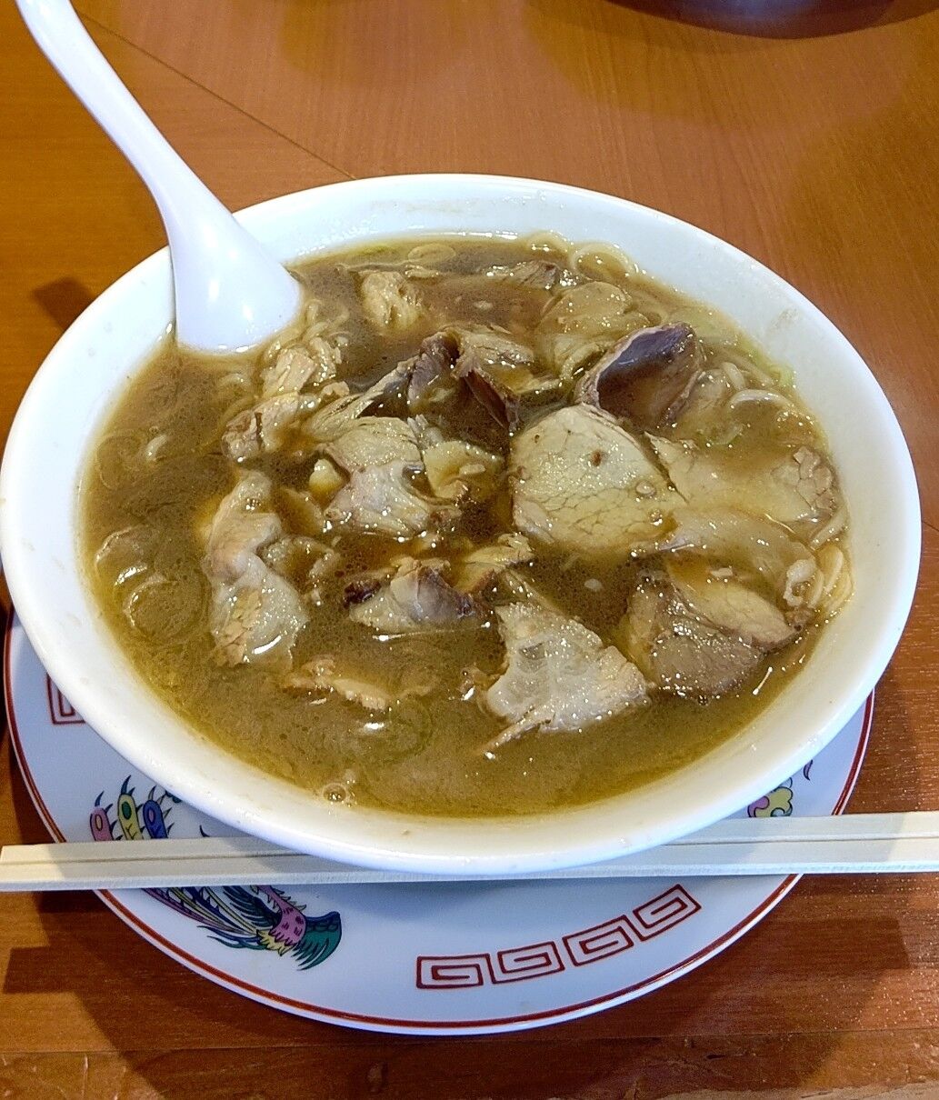 末廣ラーメン本舗早稲田分店@高田馬場中華そば並セット : 繰り返される日々のラーメン