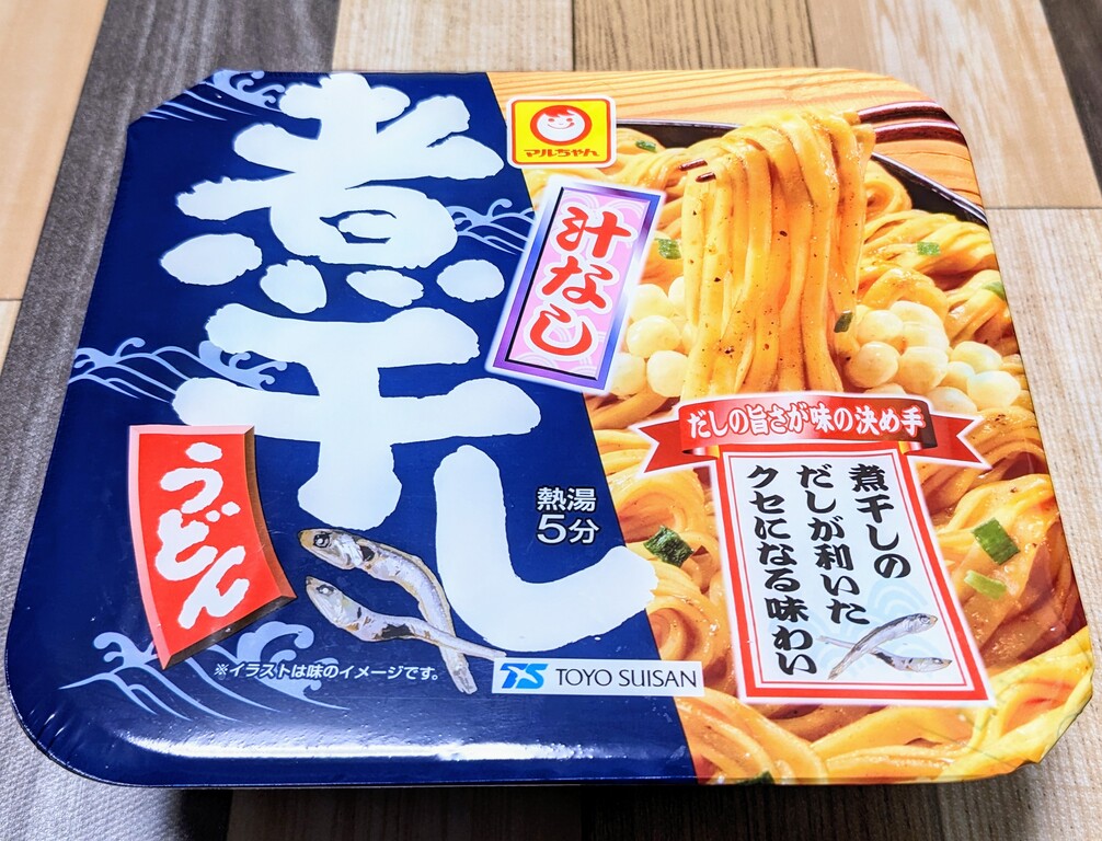 マルちゃんの汁なし煮干しうどん : ☆続 下町外飯徒然草☆