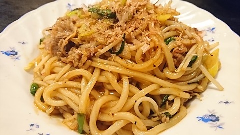 みやはら：⑨焼きうどん450大盛180112