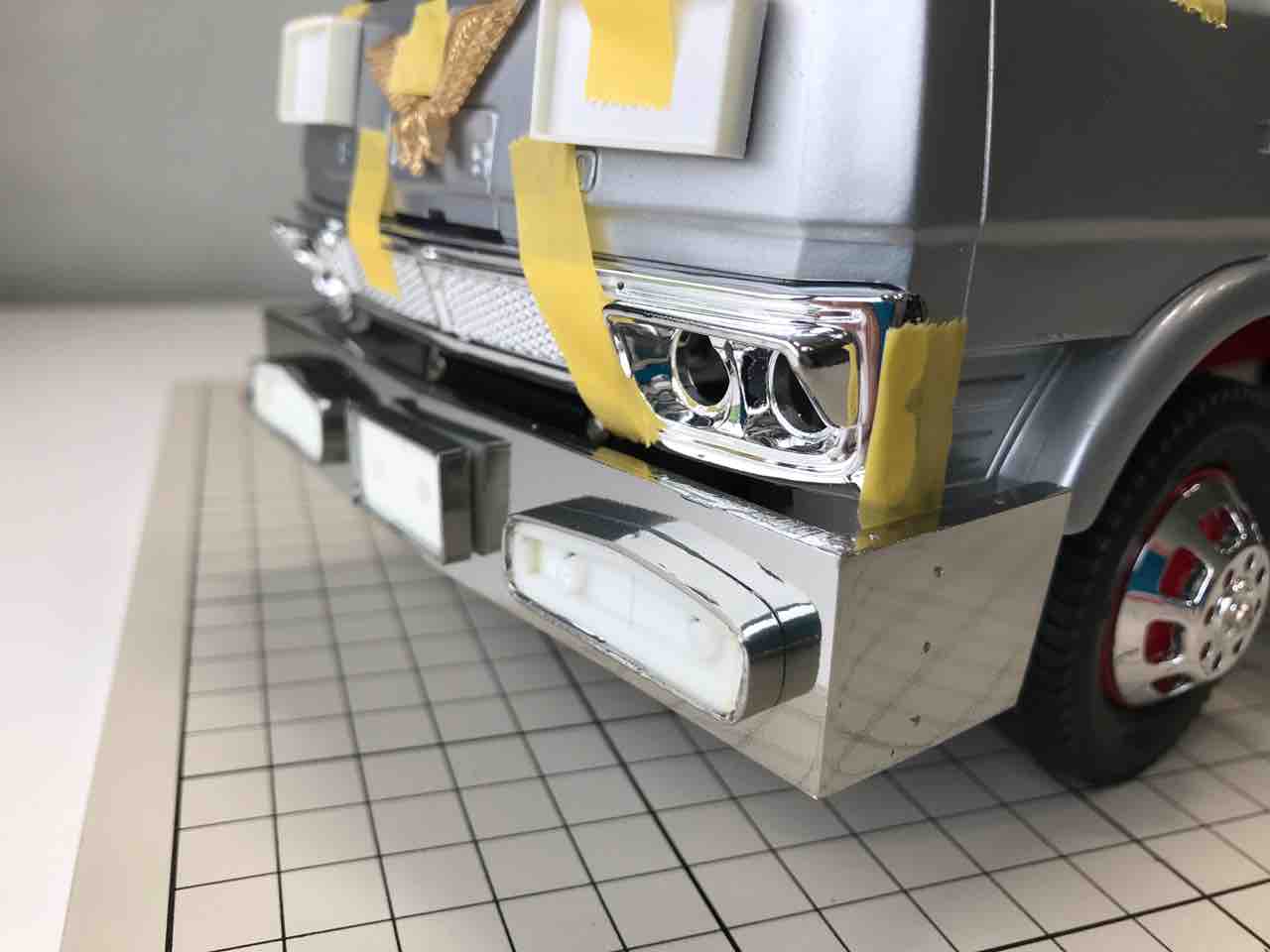 ハセガワ ミラーフィニッシュ トラック野郎 一番星と怪獣大好き40年のgensanによるプラモデルとラジコンの製作ブログ