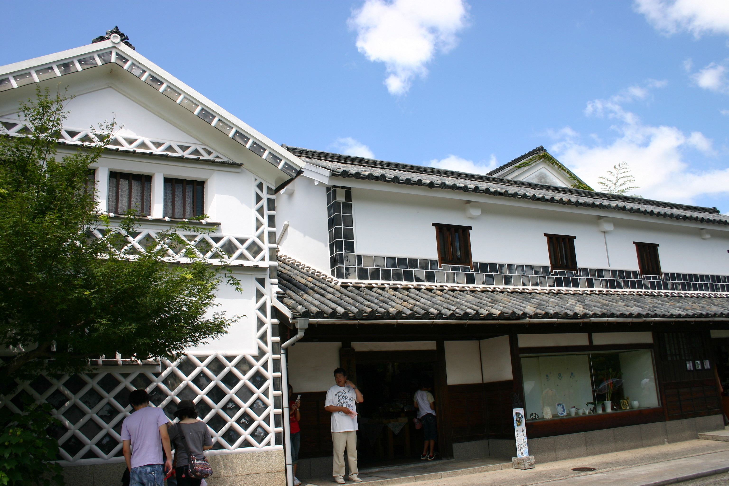 美観地区ーなめこ壁ー星野仙一記念館 おおらか人生