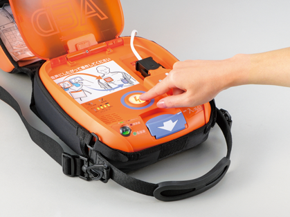 AED　電気ショックが使われるのは4％・・・