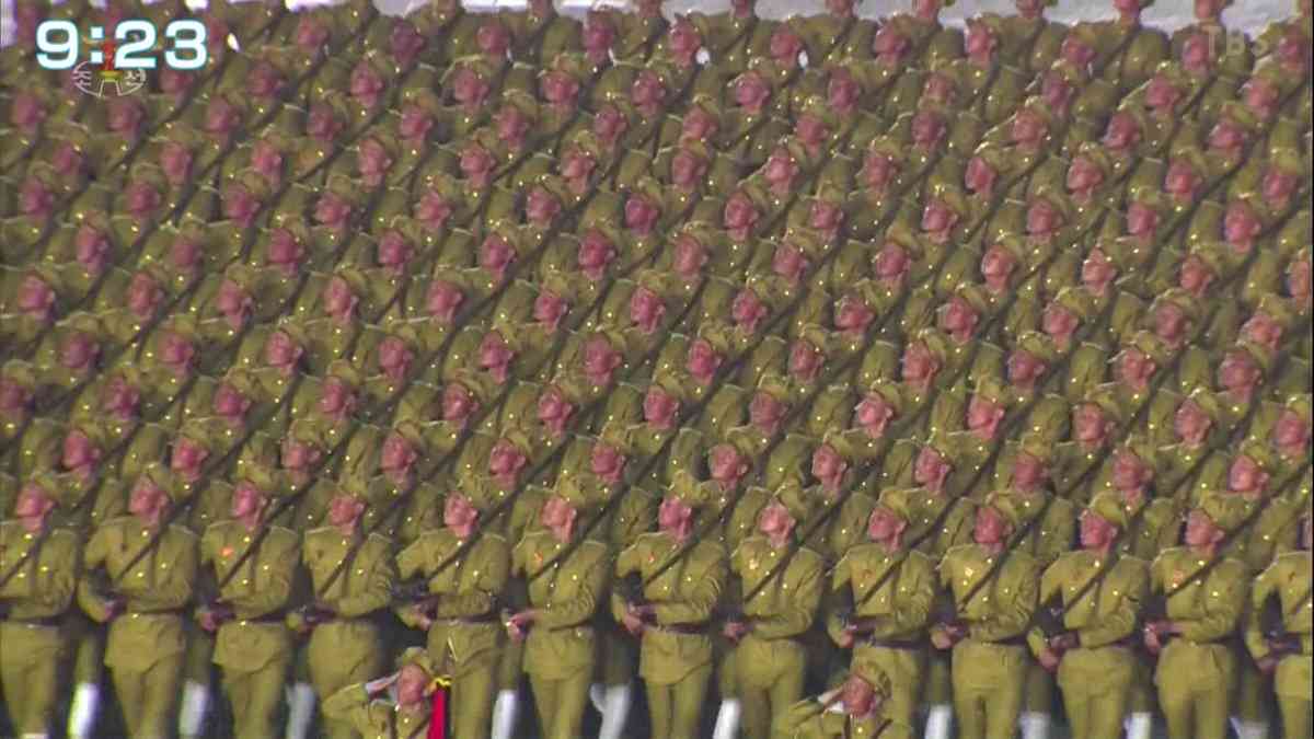 「ラヴィット！」で北朝鮮の軍隊パレード映像が流れる・・・これは放送事故ww