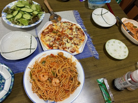 8夕飯
