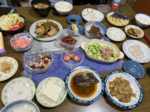 22夕飯