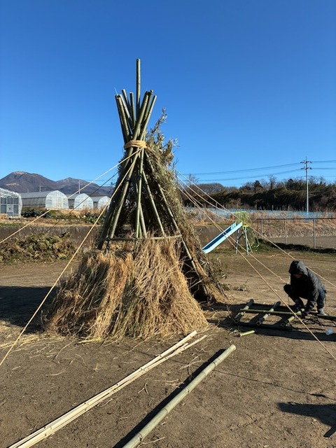 4どんど焼き準備5