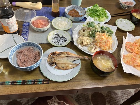 17夕飯