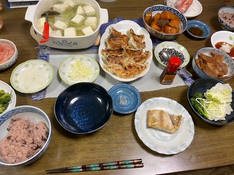 21夕飯