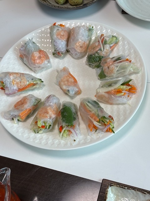 10ひふみ野菜の生春巻き