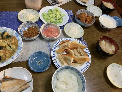 7夕飯