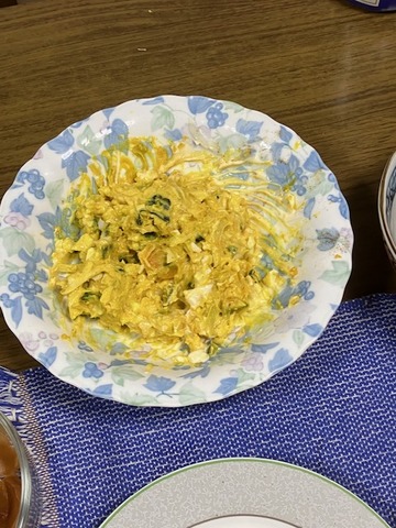 18カボチャサラダ