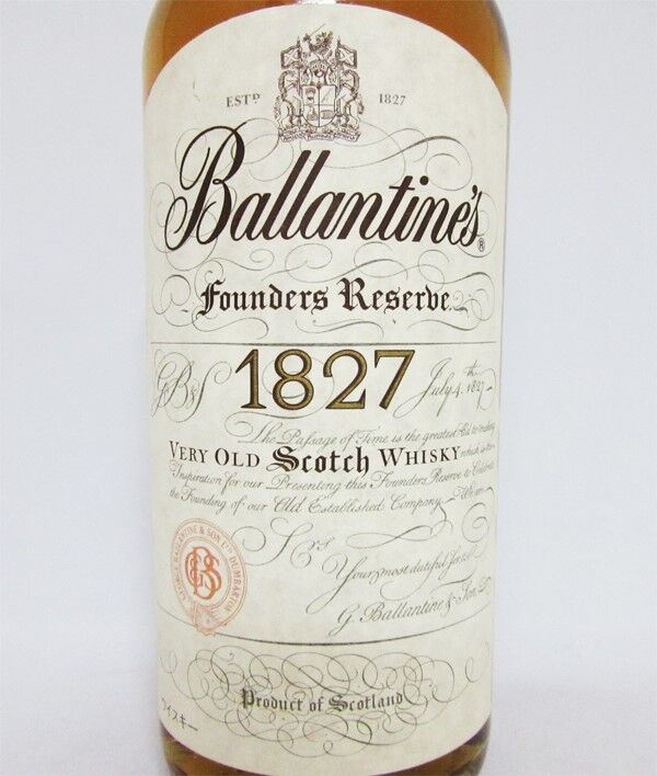 激安スーパーの“売上対決” Ballantine's / Founders Reserve 1827］／memo : 伏見蒸溜館 ウイスキー