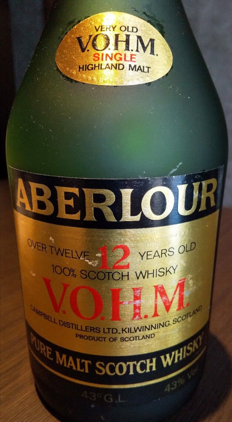 古酒 ABERLOUR アベラワー 12年 V.O.H.M ピュア モルト スコッチ