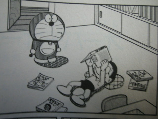 ドラえもんの台詞も効果音もない1コマを抜き出すとシュールだ 不思議ちゃんねる