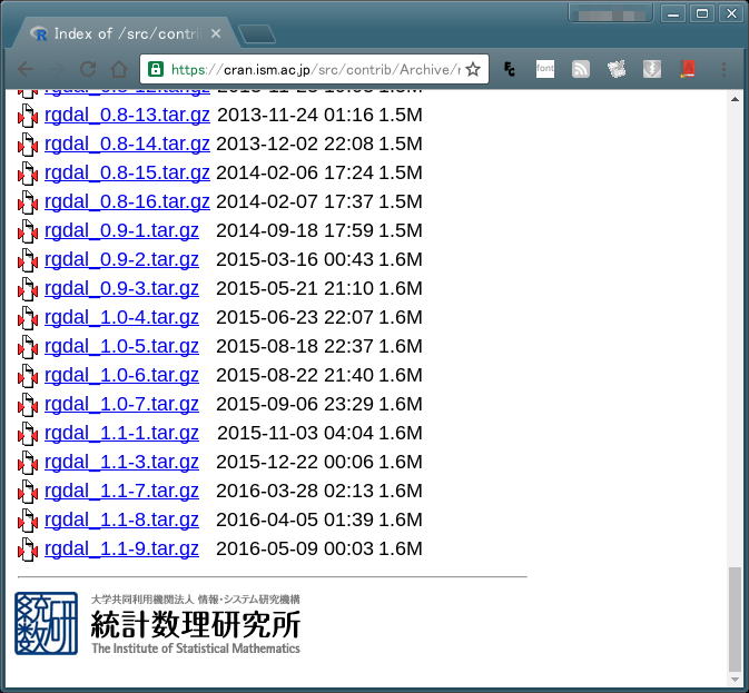 R パッケージ 古いバージョンをインストールするには 迷途覚路夢中行