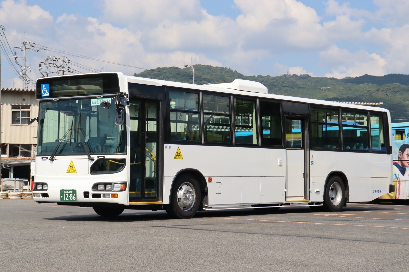 防長交通kl Hu2prea バスﾌｫﾄｺﾚｸｼｮﾝ