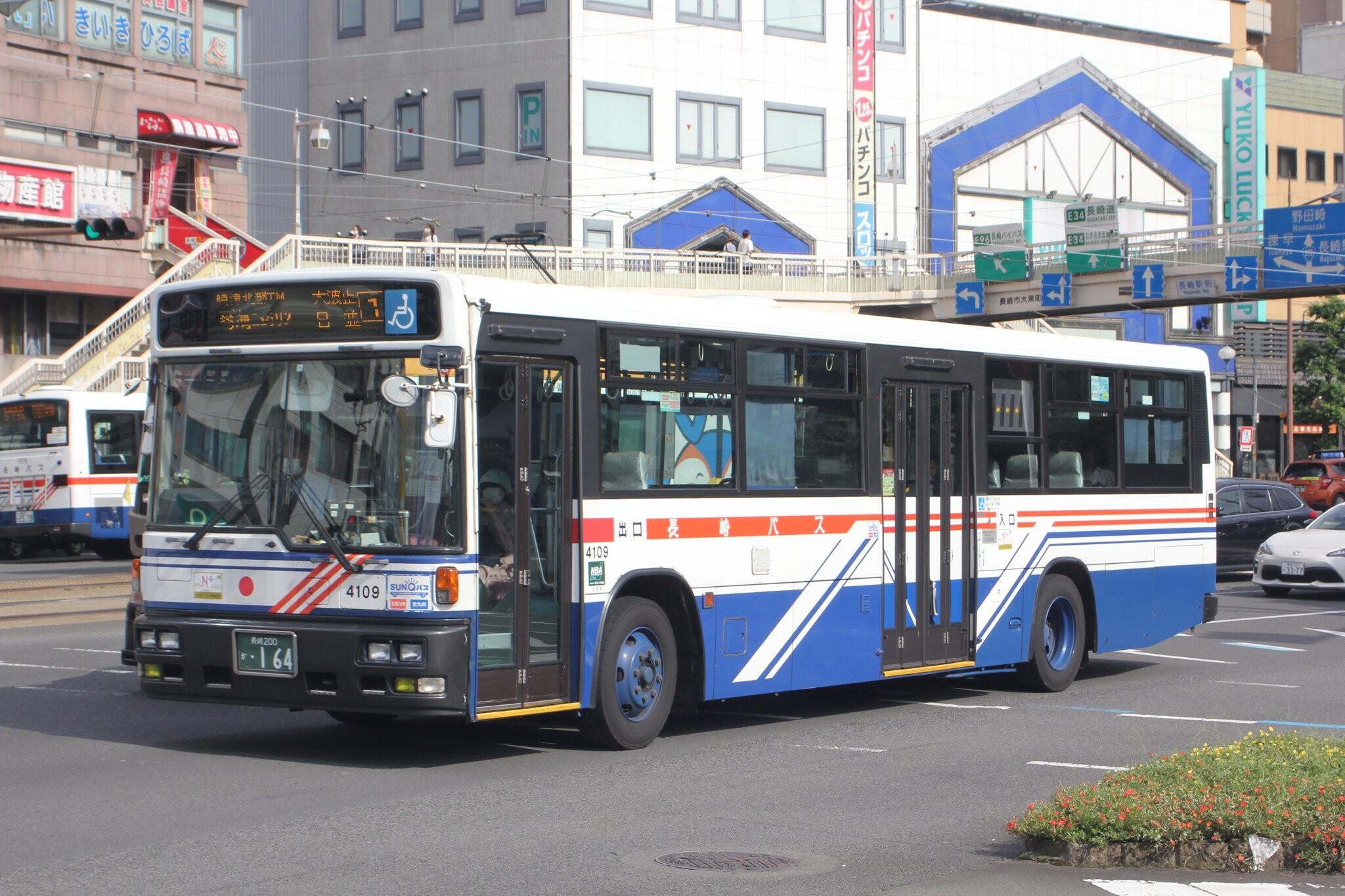 長崎バスkl Hu2prea 西工 バスﾌｫﾄｺﾚｸｼｮﾝ