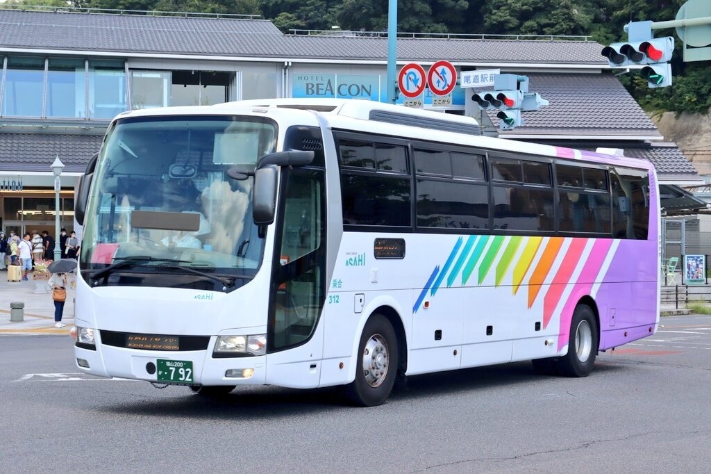 因の島バスBKG-MS96JP : バスフォトコレクション
