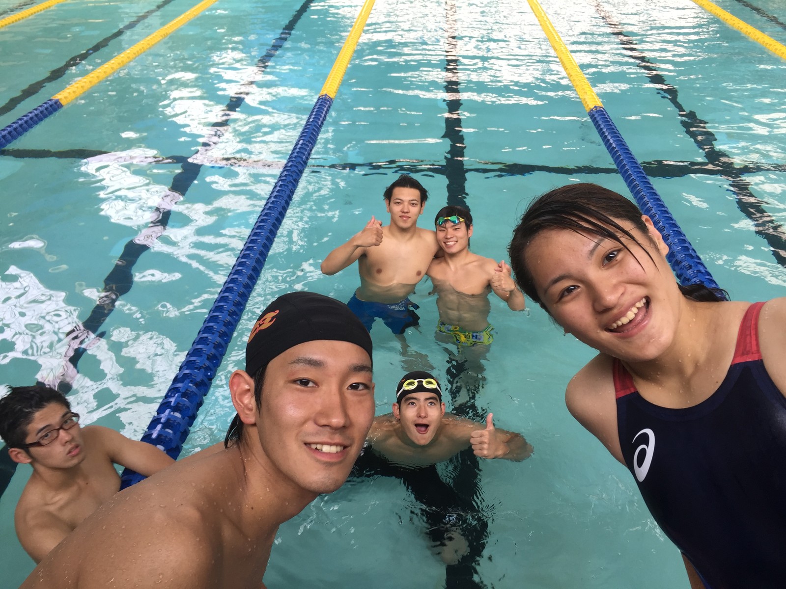 福大記録会with九州共立大学水泳部 Fust Manager Blog 福岡大学水泳部