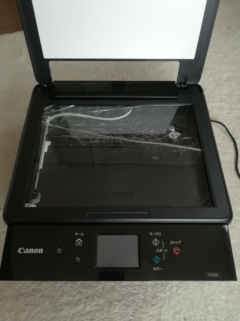 キヤノン複合プリンター Ts6330のスキャナーのガラス交換顛末記 Futa Maxのblog キヤノン複合プリンター Ts6330のスキャナーのガラス交換顛末記 Futa Maxのblog