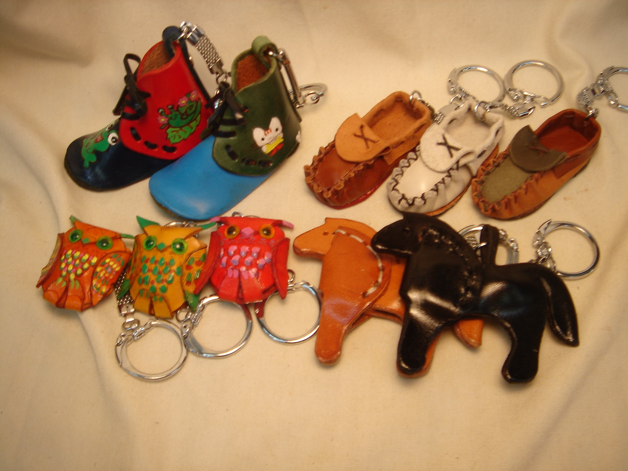 手作りキーホルダー 有 フタバ靴店 レザークラフト専門店