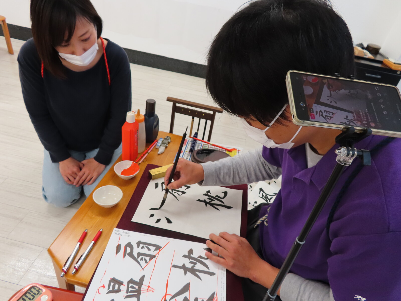 オンライン書道教室 武田双鳳の書道教室お稽古日記 京都 大津
