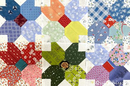 ダイヤモンドフラワー」の連続模様＆テトちゃんは今日も : 猫日和