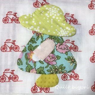 可愛いスーとビリーのアップリケ＆あたしはテト : 猫日和。キルト日和。