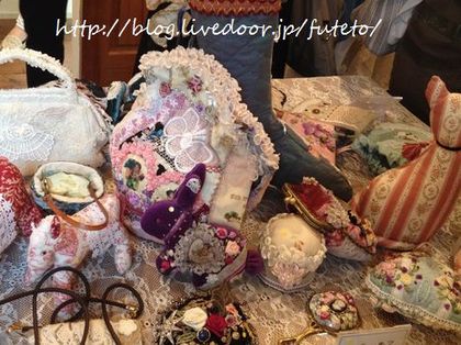 ヴィクトリアンキルト作品展へ やればできるテト 猫日和 キルト日和 ヴィクトリアンキルト作品展へ やればできるテト 猫日和 キルト日和