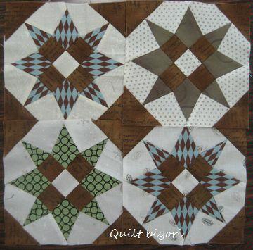 星型パターンのキルト 手作りキルト 星のパターン - メルカリ