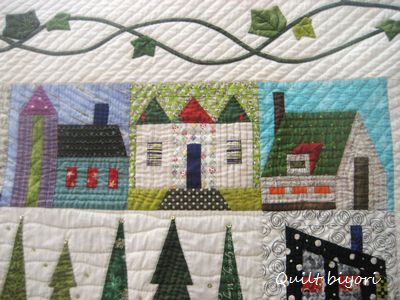 パッチワークタペストリー「森の教会」 【公式通販】