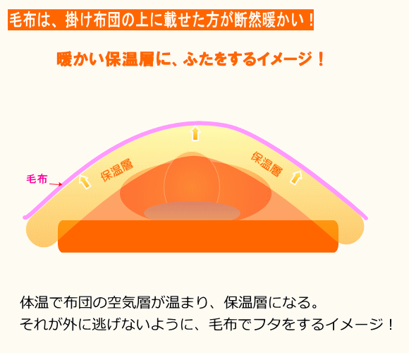 毛布は上にした方が暖かい 布団 を考える 毛布は上にした方が暖かい 布団 を考える