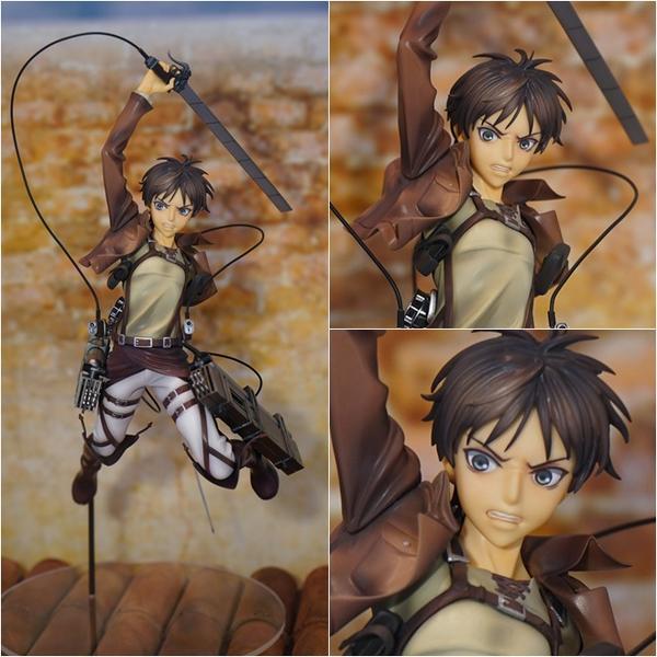 進撃の巨人 エレン イェーガー1 8フィギュア発売決定 なんだか顔が可愛いｗ Anime Goods Collection