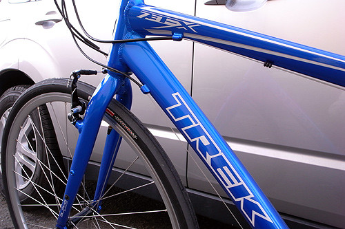 TREK クロスバイク　7.3 FX ロードバイク　チェーン・ケーブル交換済み トレック 人気クロスバイク 【 FX3 DISC 】 ＆ チェーンリングの摩耗と