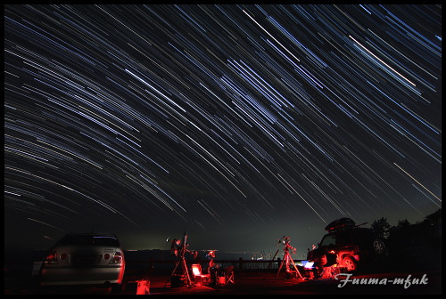 比較(明)の星景写真