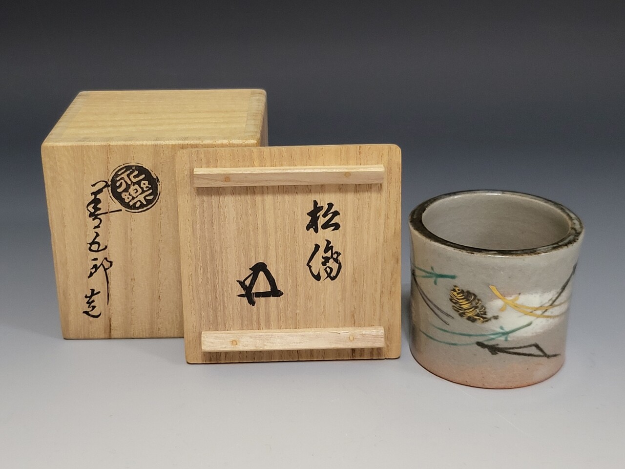 松絵蓋置 : 茶道具商 山美